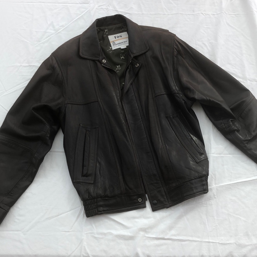 London Fog Vintage Soft Leather Jacket